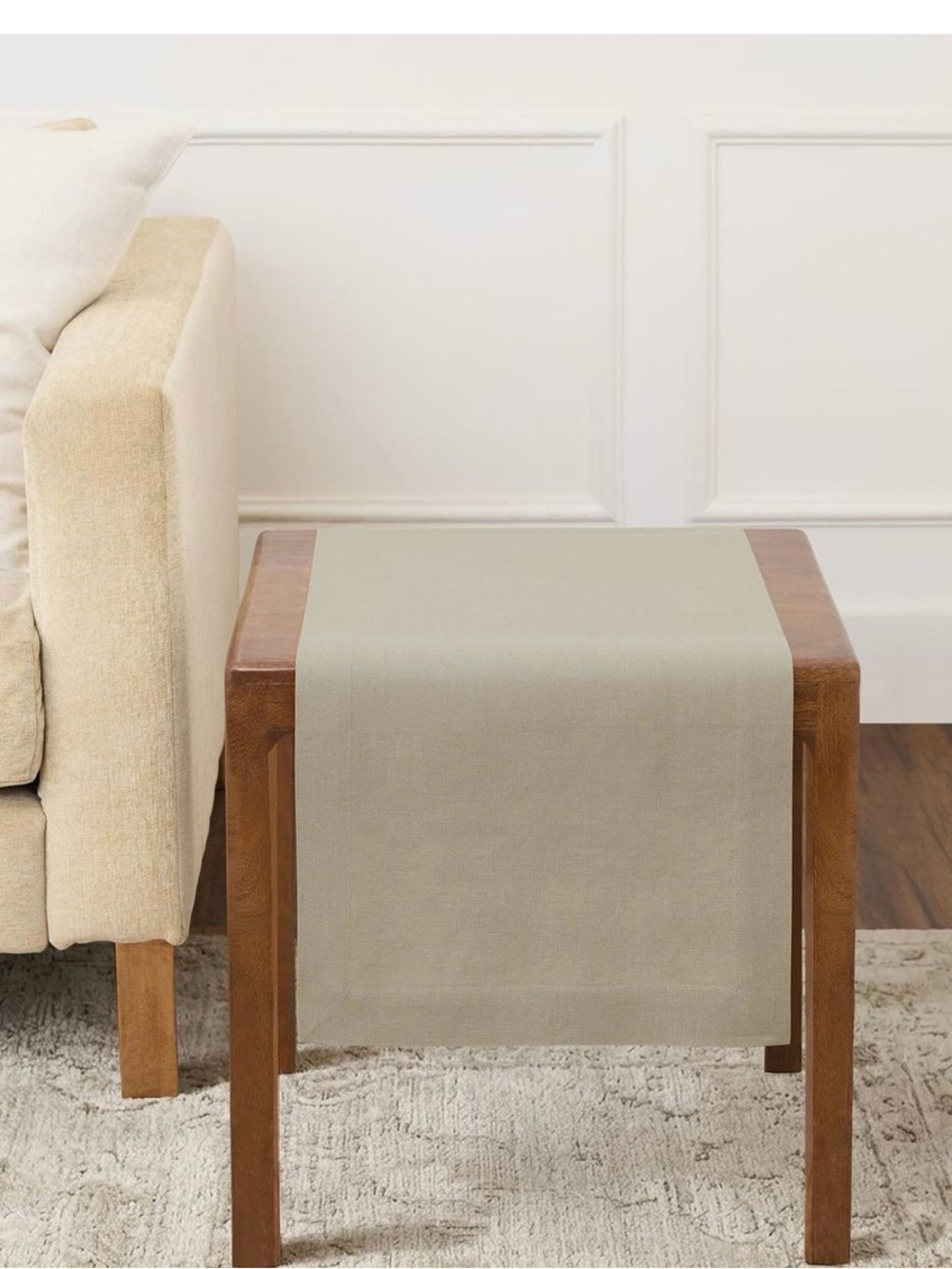 Table Runner -14x36. Compare to $24 on Amazon. Vintage Khaki